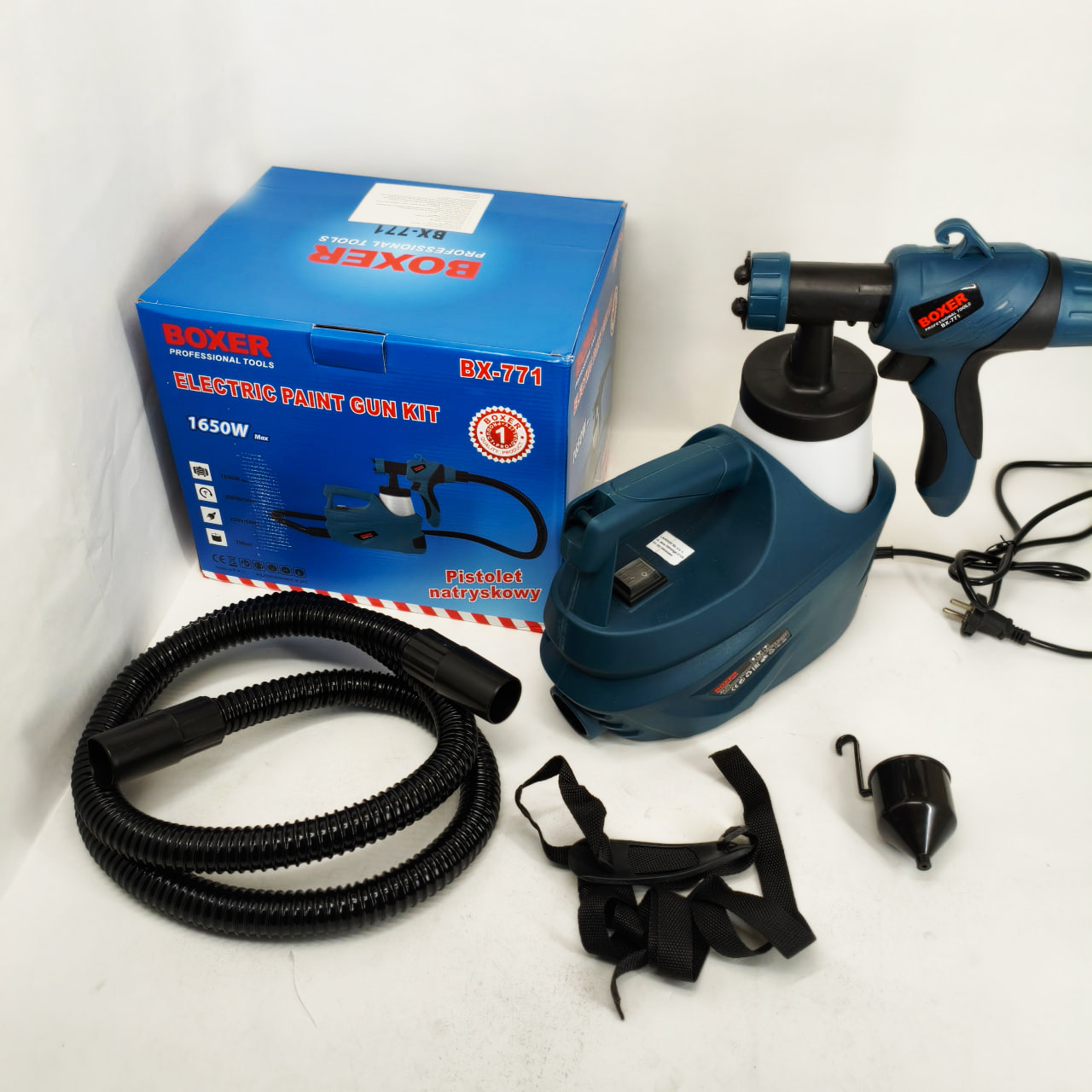 Електричний краскопульт Boxer BX-771 1650 Вт для стін - Зображення 6
