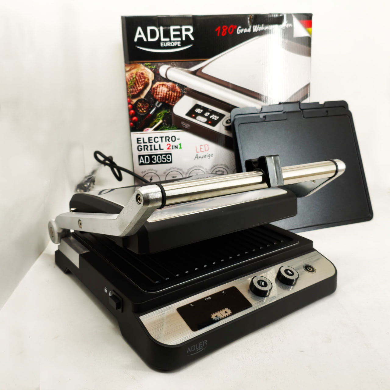 Контактний гриль Adler AD 3059 - Зображення 5