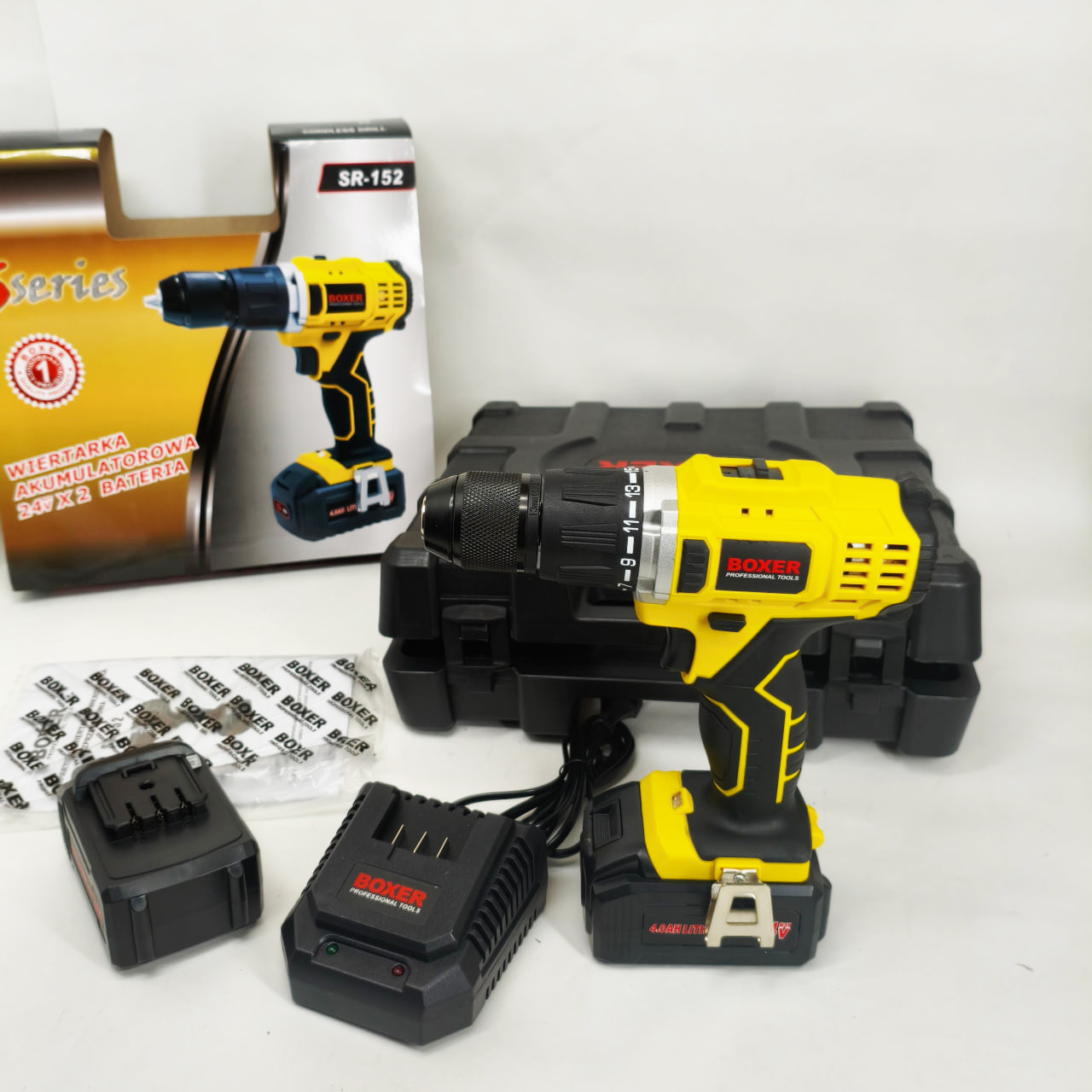 Портативний шуруповерт Boxer SR-152 24 В - Зображення 3