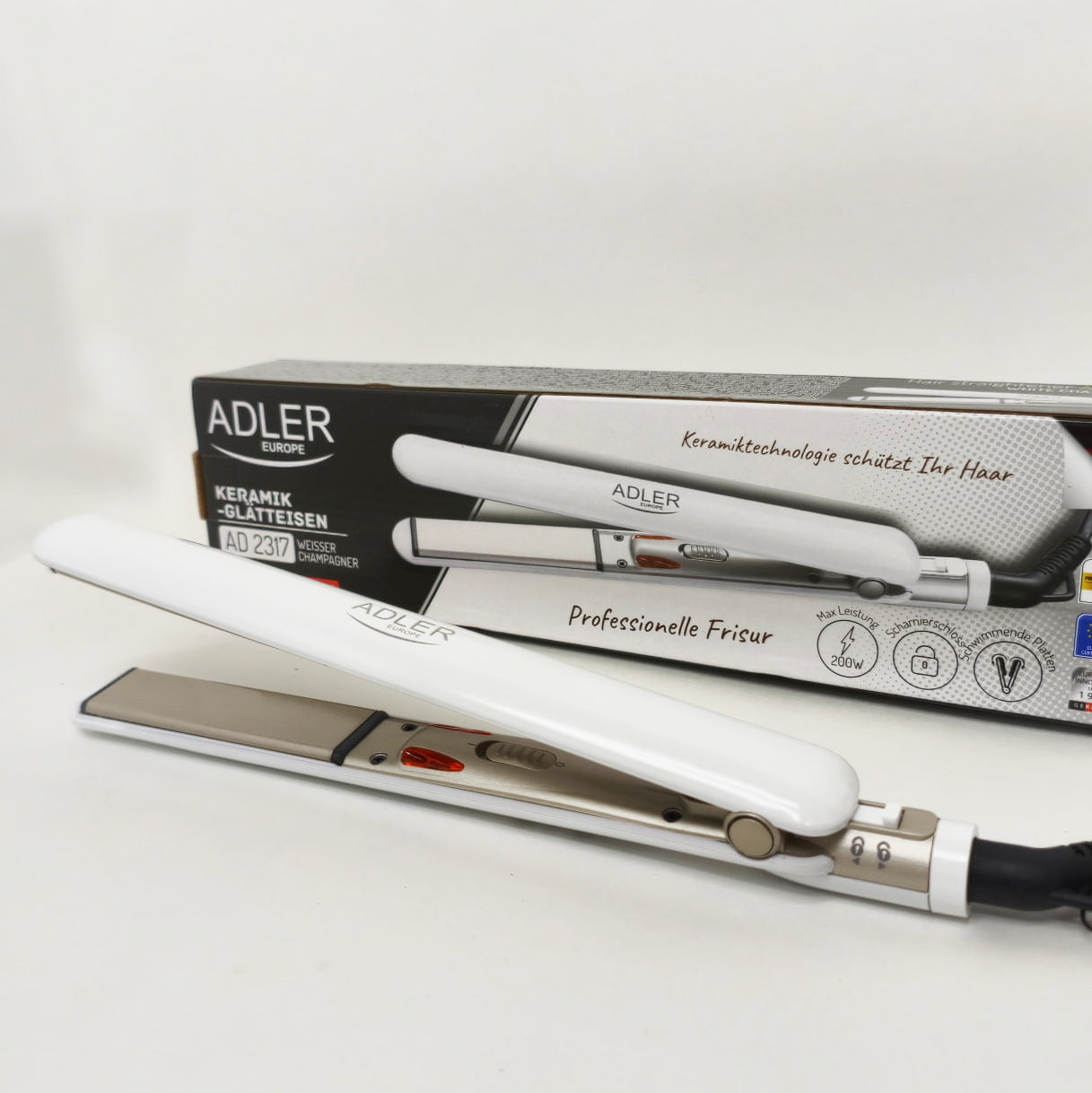 Випрямляч для волосся Adler AD-2317 - Зображення 2