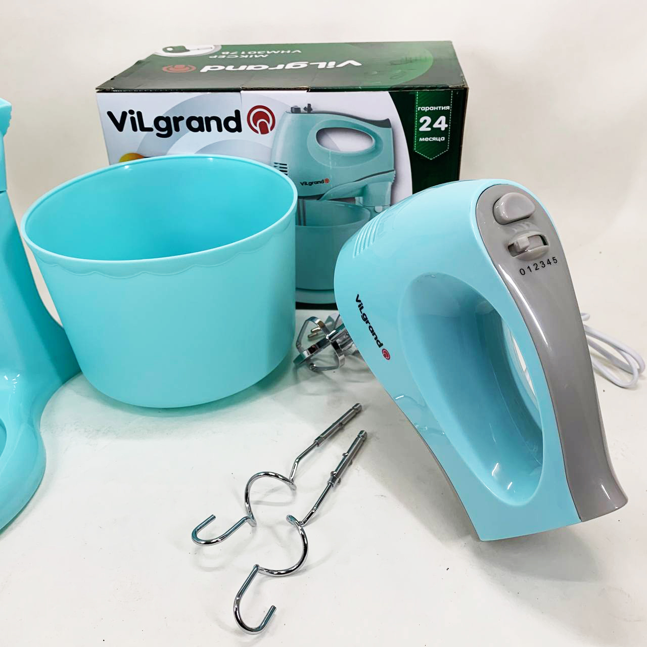 Міксер ViLgrand VHM3017B Blue - Зображення 3