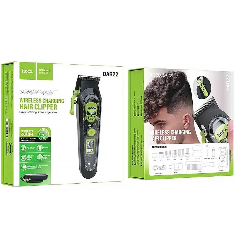 Машинка для стрижки волосся Hoco DAR22 Barber Pro - Зображення 6