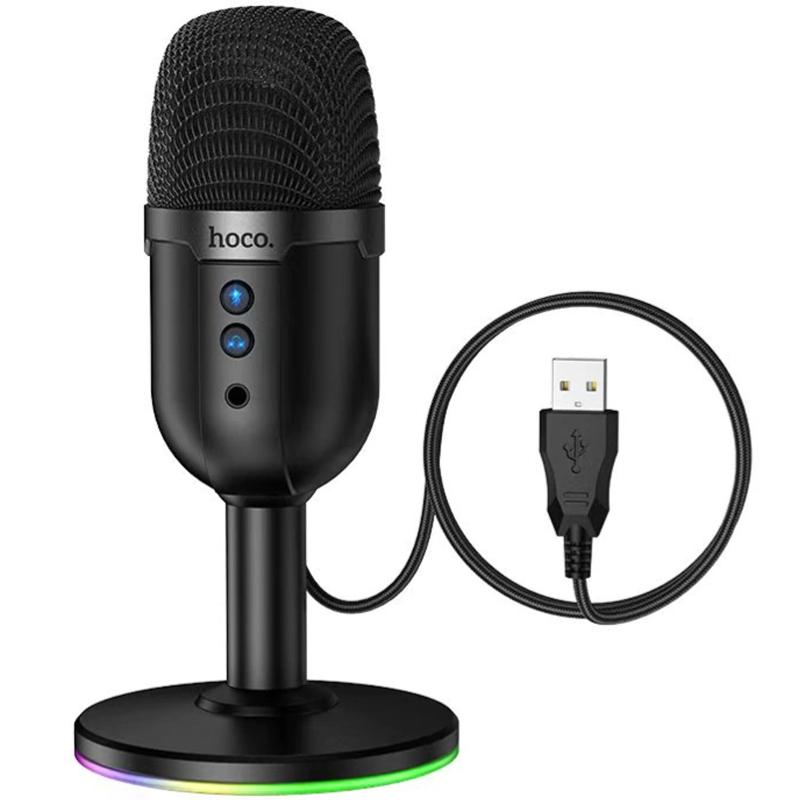 Мікрофон всеспрямований для геймінгу Hoco L25 Bright USB