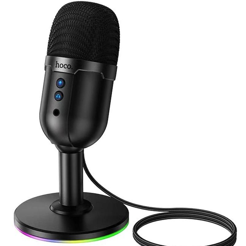 Мікрофон всеспрямований для геймінгу Hoco L25 Bright USB - Зображення 4