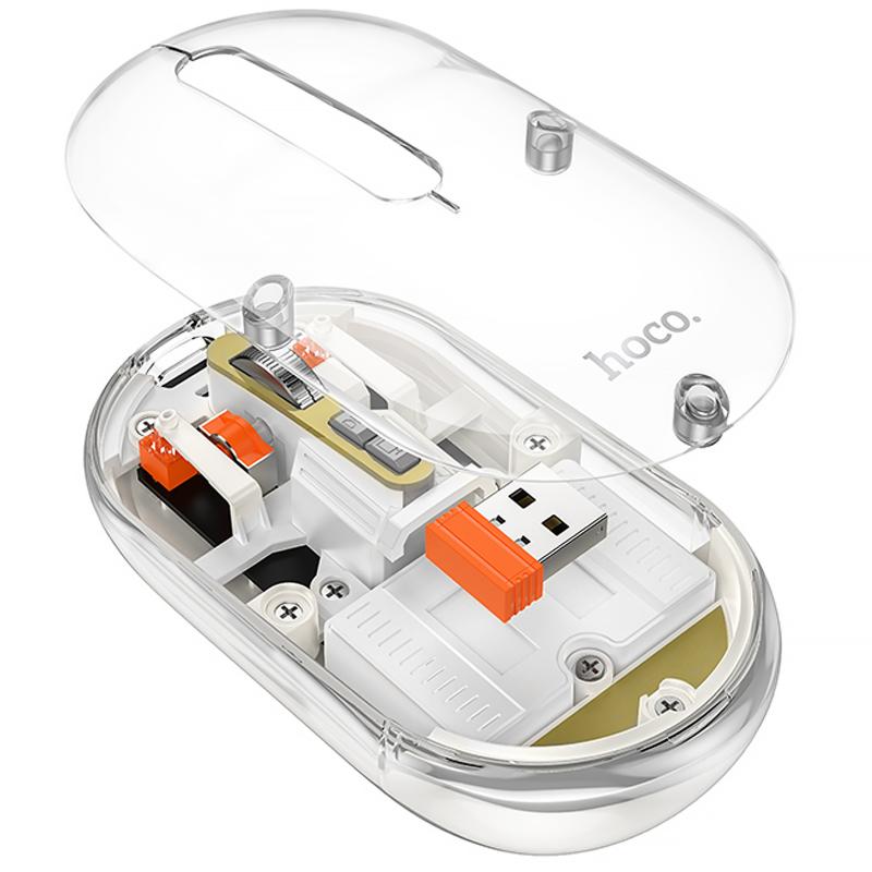 Миша бездротова Hoco GM35 General Bluetooth + 2.4G - Зображення 2