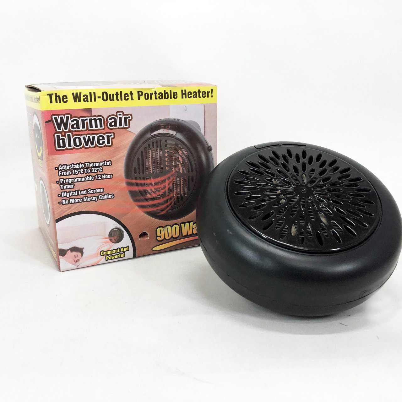 Обогреватель Wonder Heater 900 Вт, тепловентилятор для дома, обогреватель дуйчик, тепловентилятор дуйка - Зображення 21