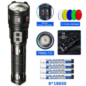 Портативний ліхтар AK177-WHITE з LED-світлом PM60-TG