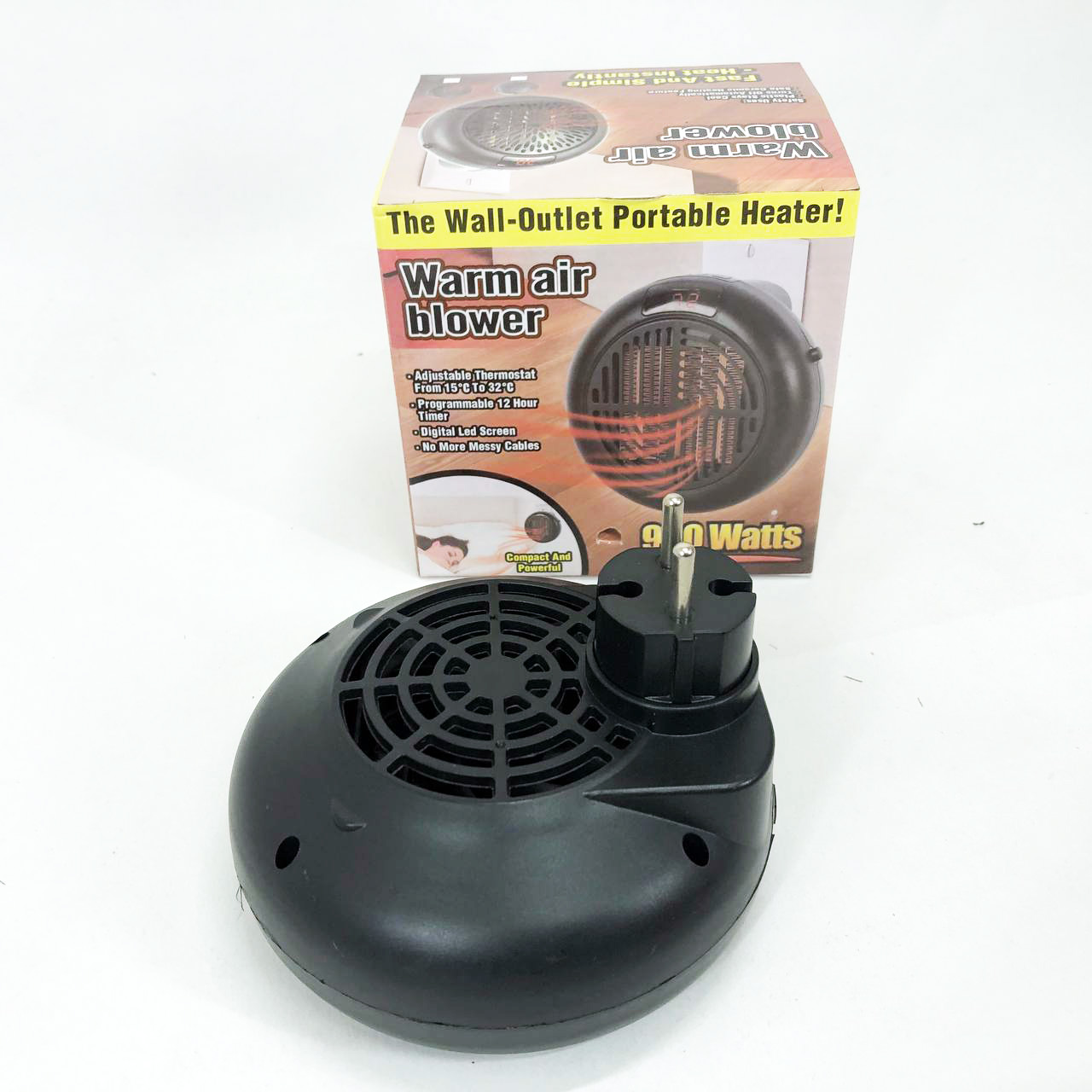 Обогреватель Wonder Heater 900 Вт, тепловентилятор для дома, обогреватель дуйчик, тепловентилятор дуйка - Зображення 16