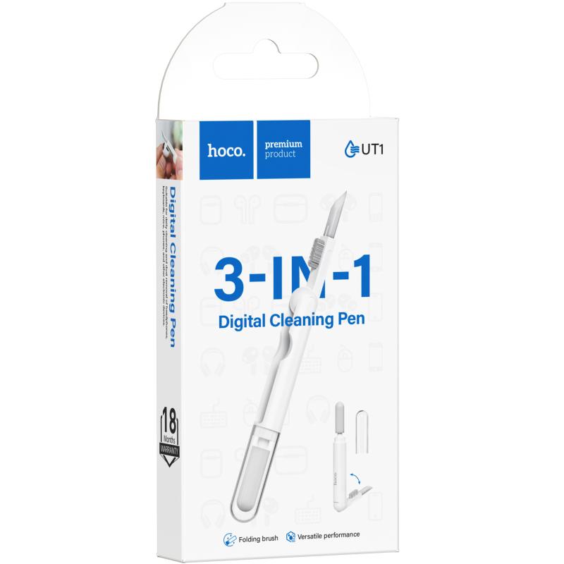 Набір для очищення гаджетів Hoco UT1 Mr. Gadget 3in1 - Зображення 2