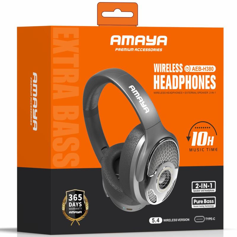 Накладні бездротові навушники Amaya H380 - Зображення 2