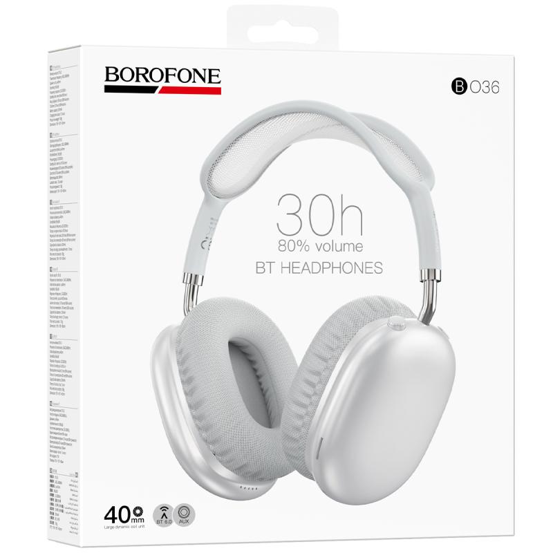 Накладні бездротові навушники Borofone BO36 Tone - Зображення 2