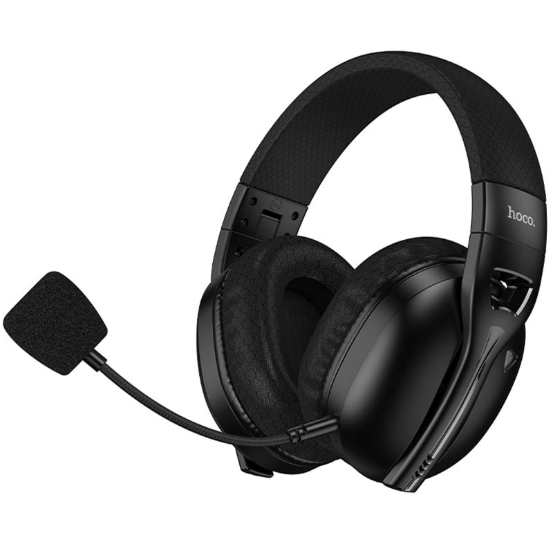 Накладні бездротові навушники Hoco W114 Magic +3.5mm+2.4G - Зображення 6