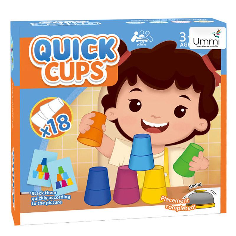 Настільна інтерактивна гра Ummi 22051 Quick Cups - Зображення 5