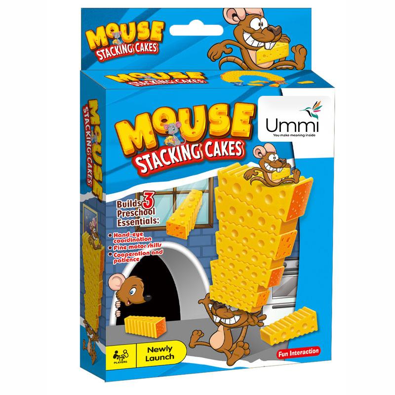 Настільна інтерактивна гра Ummi 707-B19 Mouse Stacking Cakes Game - Зображення 5