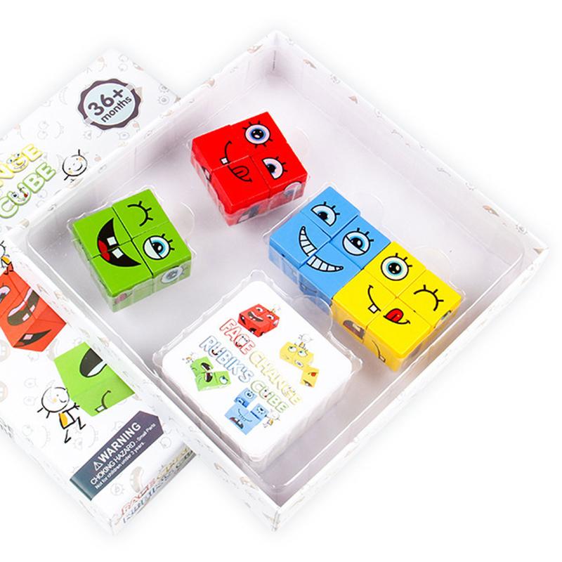 Настільна інтерактивна гра Ummi Face Change Rubik's Cube - Зображення 4