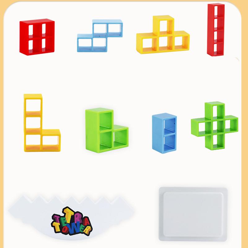 Настільна інтерактивна гра Ummi ME-008 Tetris tower game - Зображення 4