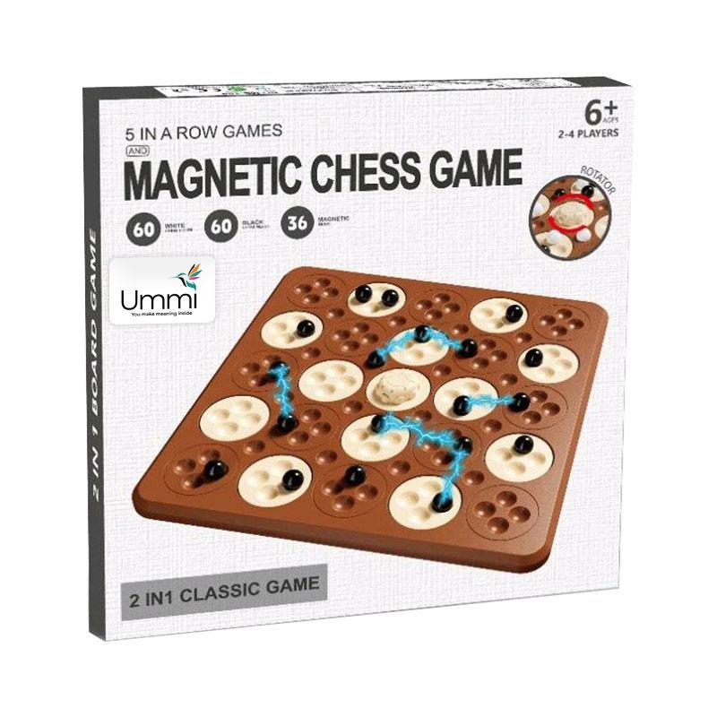 Настільна інтерактивна гра Ummi ME-194 Magnetic Chess Game 5 in a Row - Зображення 2