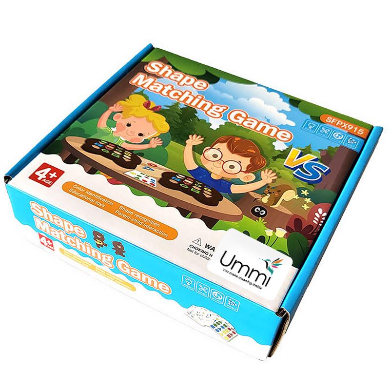 Настільна інтерактивна гра Ummi Shape Matching Game + answer bell - Зображення 3