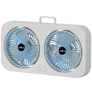 Настільний вентилятор F105 Dual-Fan Design 1800mAh