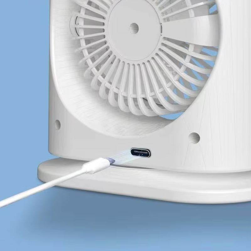 Настільний вентилятор F12 Spray Dual-Fan 2in1 з водяним охолодженням 1800mAh - Зображення 4
