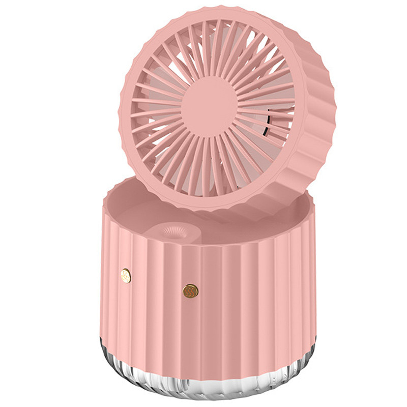 Настільний вентилятор Rapid Cooling 3in1 з водяним охолодженням і підсвічуванням 1200 mAh
