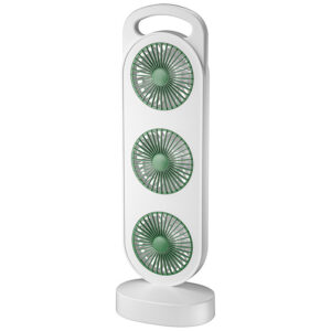 Настільний вентилятор Three Head Fan 1200 mAh
