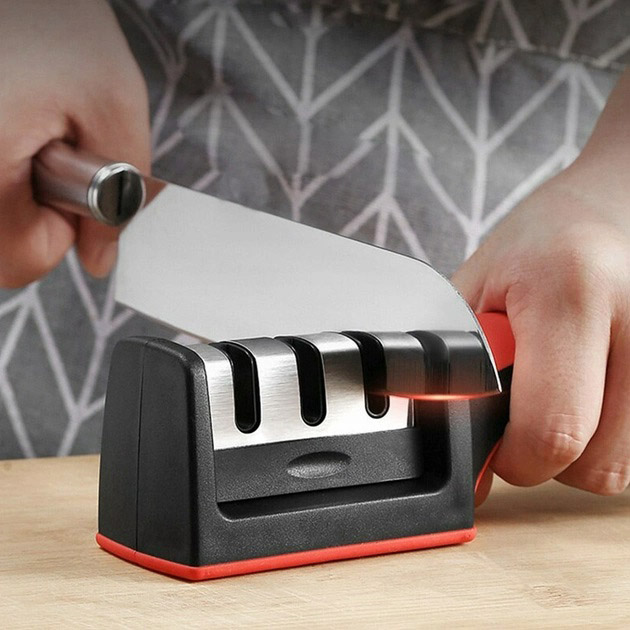 Професійна ручна точилка Fast Sharpener RS-168 з 3 рівнями заточування - Зображення 4