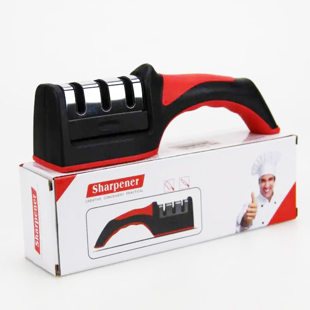 Професійна ручна точилка Fast Sharpener RS-168 з 3 рівнями заточування - Зображення 6