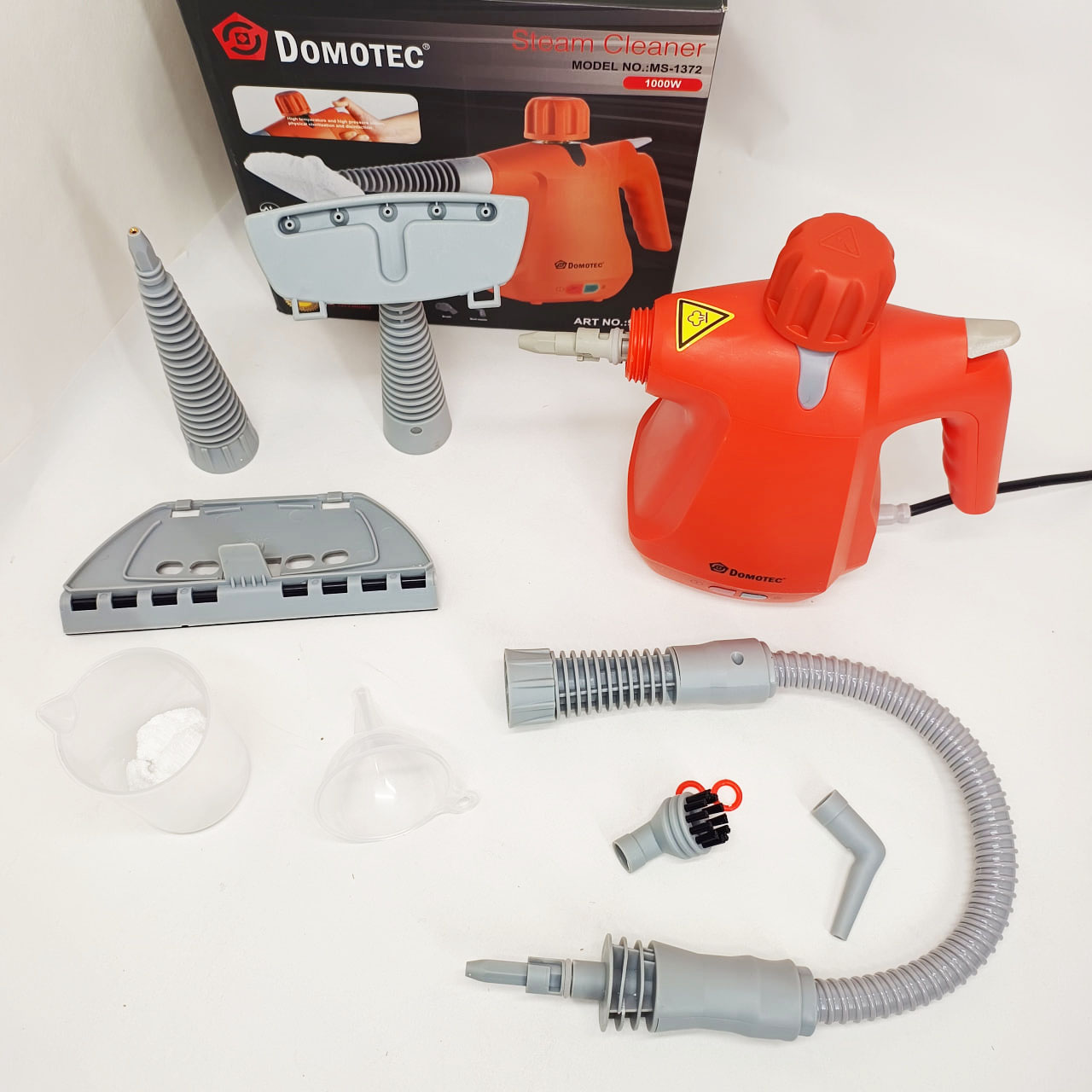 Пароочисник Domotec MS-1372 1000 Вт з резервуаром 350 мл - Зображення 4