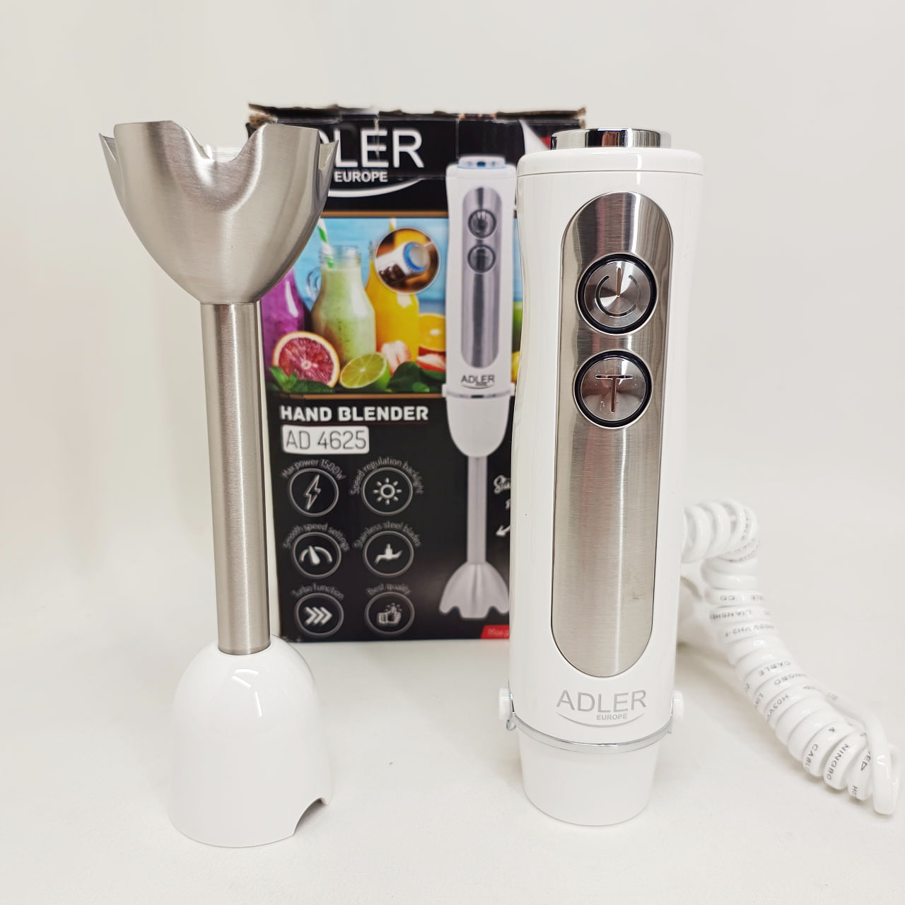 Занурювальний блендер Adler AD-4625 W 850 Вт White - Зображення 3