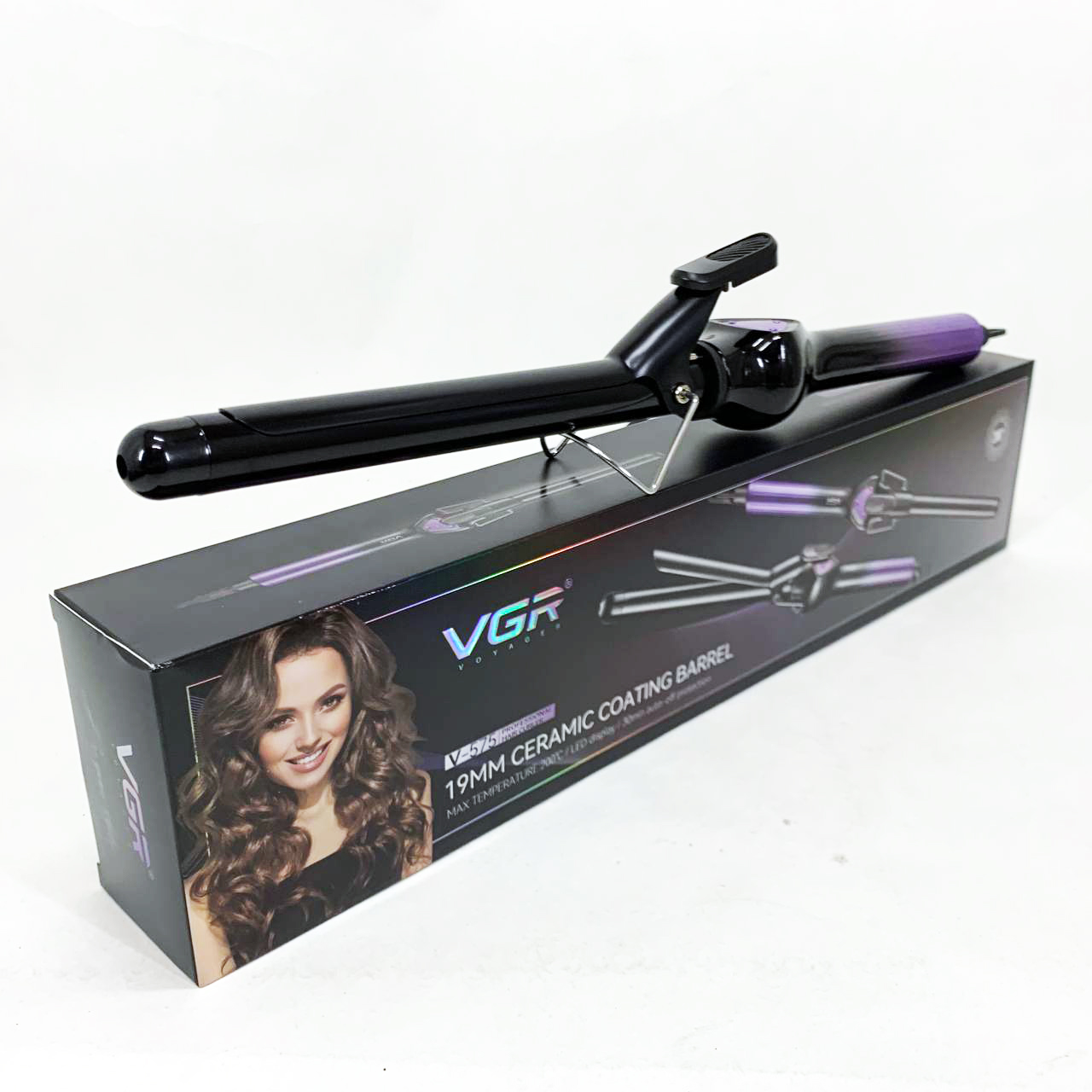 Плойка для волосся VGR V-575 PURPLE - Зображення 5