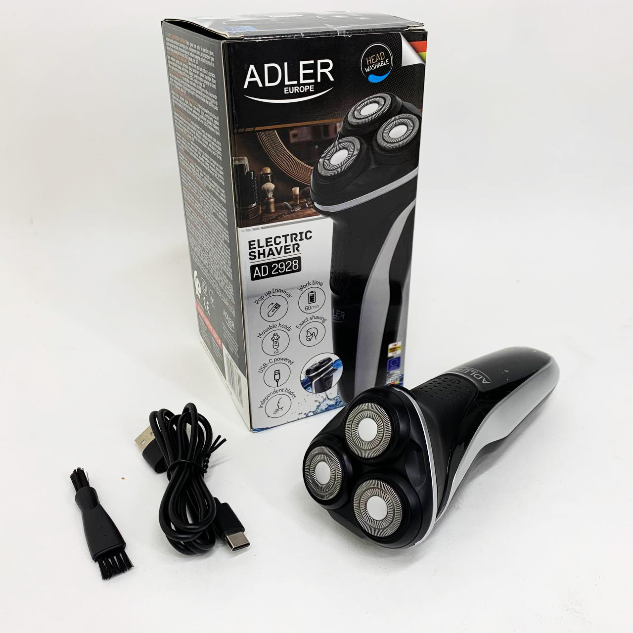 Електробритва ADLER AD 2928 з висувним триммером - Зображення 3