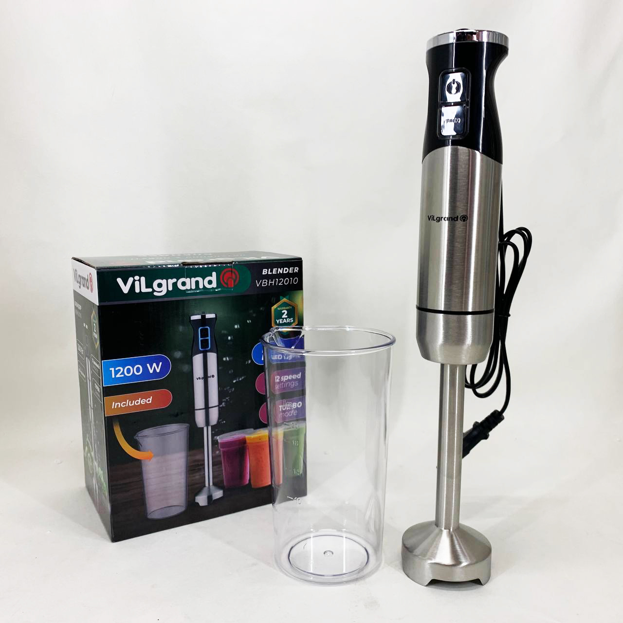Занурювальний блендер VILGRAND VBH12010