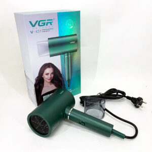 Фен для волосся VGR V-431 1600-1800 Вт з холодним повітрям Green
