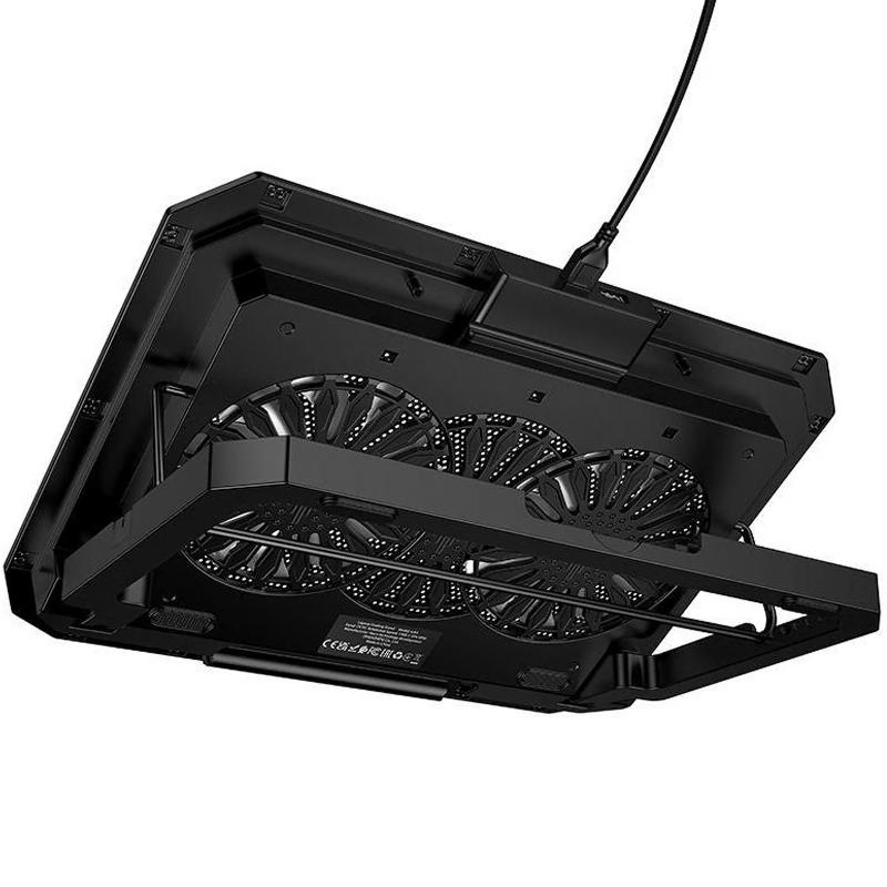 Охолоджуючий кулер-підставка для ноутбуку Hoco GA4 Jade Cooling Stand - Зображення 2