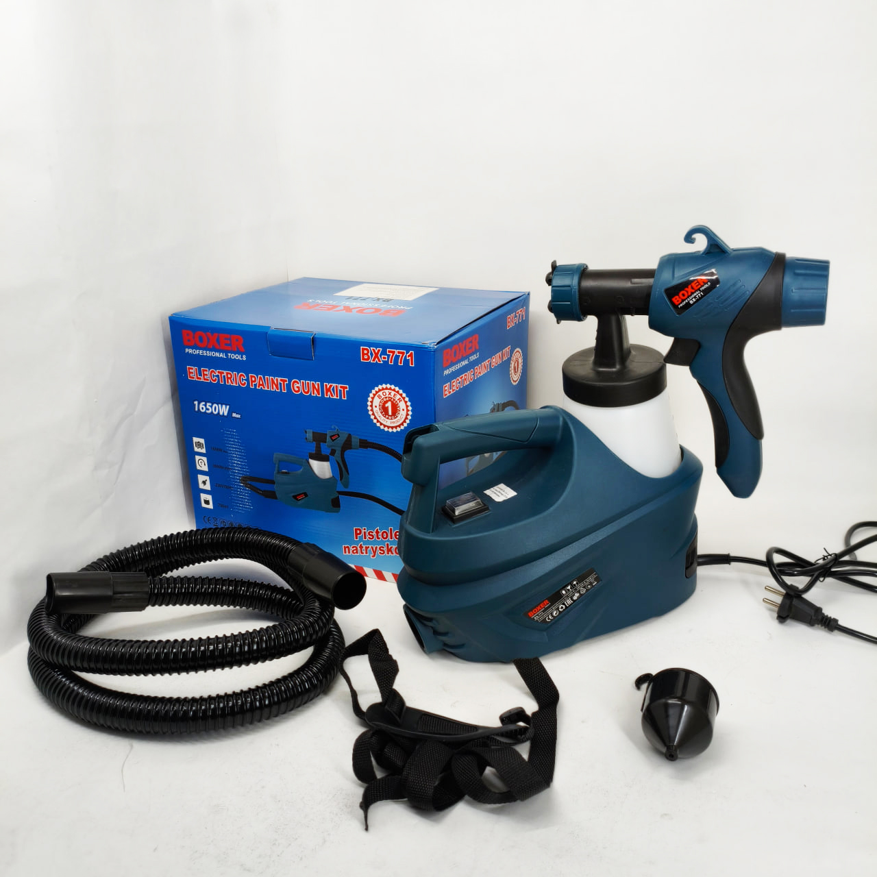 Електричний краскопульт Boxer BX-771 1650 Вт для стін - Зображення 2