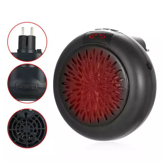 Обогреватель Wonder Heater 900 Вт, тепловентилятор для дома, обогреватель дуйчик, тепловентилятор дуйка - Зображення 7