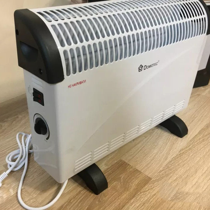 Електричний конвектор Domotec MS-5904 з терморегулятором до 2000 Вт - Зображення 5