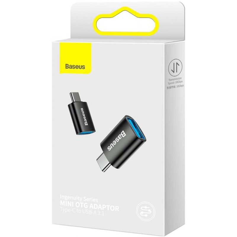 Перехідник Baseus Ingenuity Series Mini Type-C to USB 3.1 (ZJJQ000001) - Зображення 5