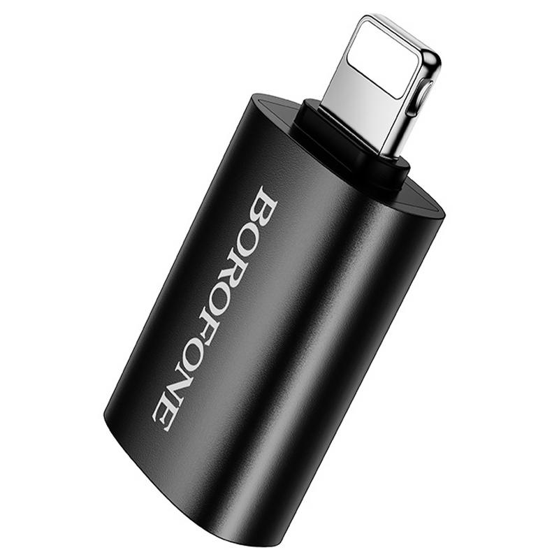 Перехідник Borofone BV26 Lightning Male to USB Female USB2.0 - Зображення 4