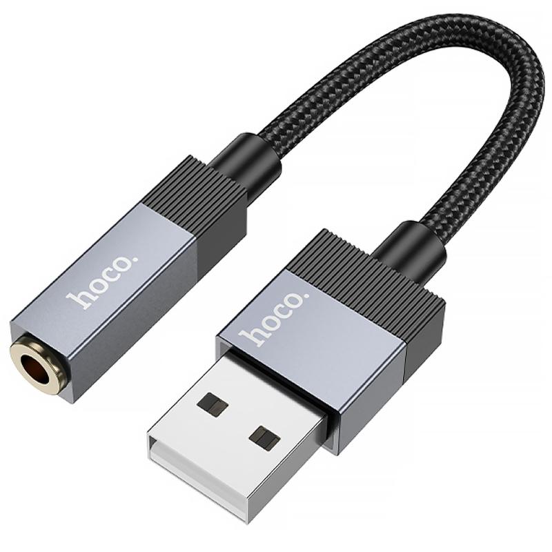 Перехідник Hoco UPA32D Clever USB to 3.5mm - Зображення 3