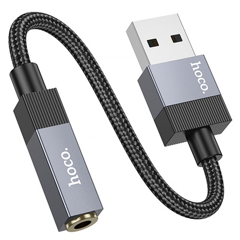 Перехідник Hoco UPA32D Clever USB to 3.5mm - Зображення 5