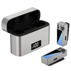 Петличний бездротовий мікрофон Jmary MW-15 Dual-mic Type-C