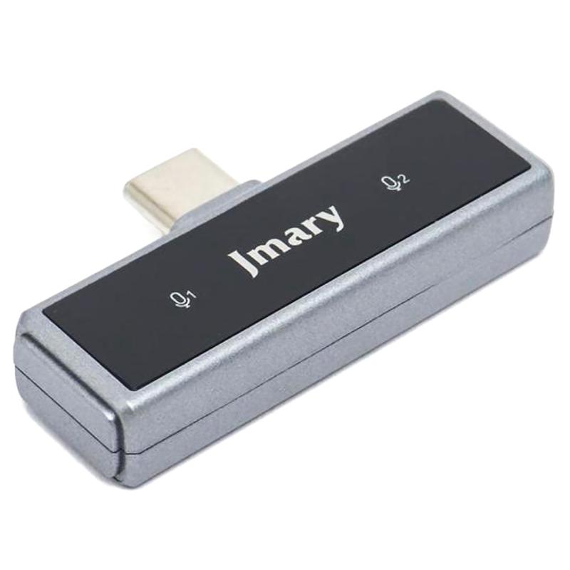 Петличний бездротовий мікрофон Jmary MW-15 Dual-mic Type-C - Зображення 4