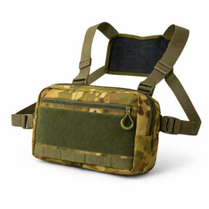 Нагрудна тактична сумка Multicam Cordura 1000D з MOLLE 5 кишень 30×20×8 см