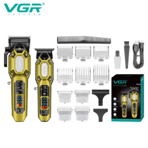Комплект для стрижки волосся 2в1 VGR V-600 V-900 золотий
