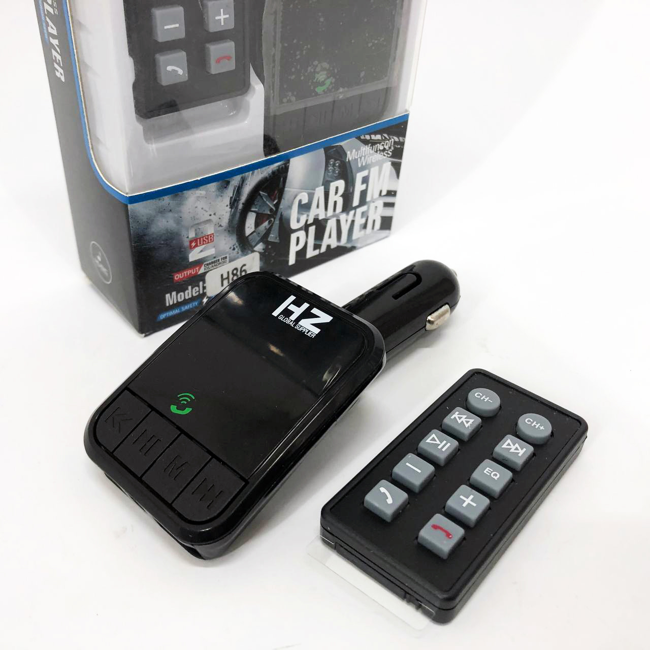ФМ-трансмітер H86BT Bluetooth для машини