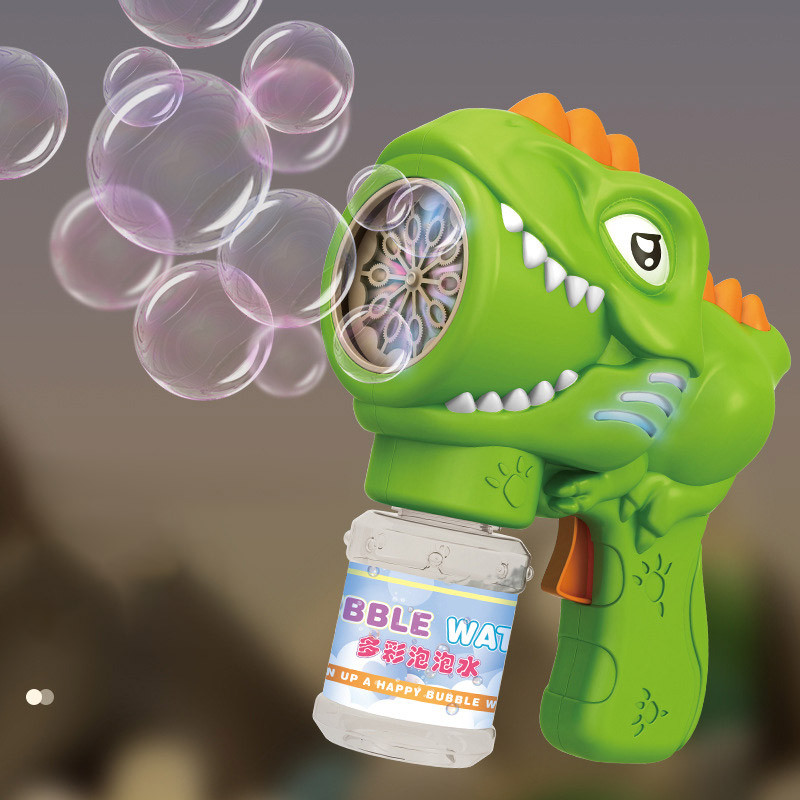 Пістолет з мильними бульбашками H007 Dinosaur + bottle 50ml - Зображення 2