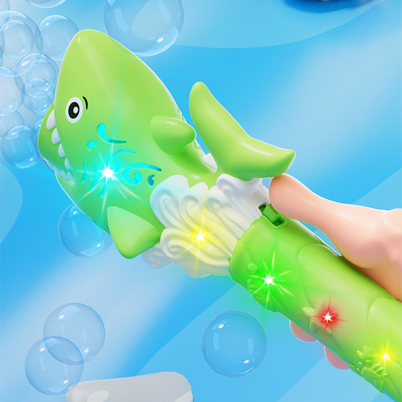 Пістолет з мильними бульбашками H038 Shark + bottle 50ml - Зображення 5