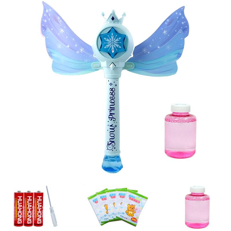 Пістолет з мильними бульбашками SHT 8603 Snow Princess + bottle 130ml - Зображення 2